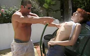 Download Blair segal plays with a hose and a cock