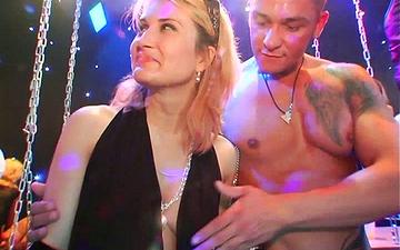 Download Fantastic group sex scenes taken during a wild swinger party at a club