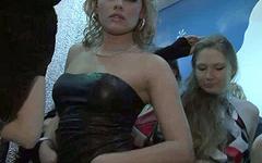 These ladies love to party and then get naughty no matter who is watching - movie 1 - 2