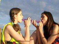 Colleen And Her Lesbian Friend are Busy Beavers - movie 1 - 5