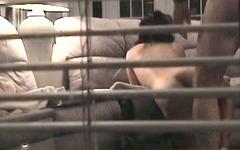 Dude FIlms His Fuck Session Through His Blinds - movie 2 - 6