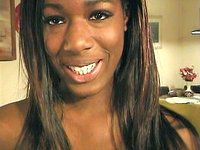 Watch Now - Alexia is a horny ebony amateur eager to break into the porn industry