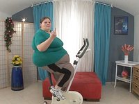 Kijk nu - Fatzilla is a fat lady who loves dick