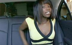 Kijk nu - Cocoa shanelle is a back seat fucker