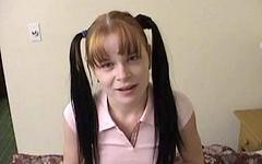 Ver ahora - Skanky pigtail whore