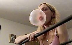 The bubble gum girl knows it aint gonna lick itself - movie 2 - 4