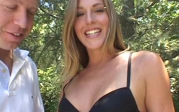 Download Lauren gets naughty outdoors including foot action