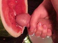 Guy fucks a watermelon at the Play Place - movie 6 - 5