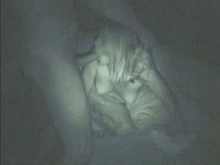 Night vision video with a hot blonde amateur being fucked and cum covered - movie 1 - 6