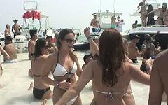 Fun and frolicking on the beach sends these hot amateur sluts totally wild - movie 8 - 3