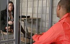 Ver ahora - Kendra secrets gets her married ripped up by a black guy in jail