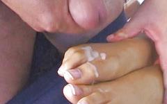 Ava Miller has creamy toes that perves like him love - movie 1 - 6