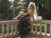 blonde suce une bite en plein air et baise en lingerie - movie 6 - 3