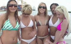 Four sexy girlfriends head out on a boat and wild passionate action ensues - movie 1 - 3