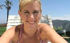 Juliana is blonde tiener hardcore neukslet buiten - movie 1 - 2