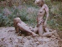 Things get muddy for these lesbians after they get gang banged by men - movie 5 - 6