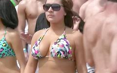 Lacey goes to a Miami Beach Party - movie 3 - 3