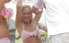 Lacey goes to a Miami Beach Party - movie 3 - 6