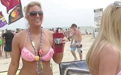 Lacey goes to a Miami Beach Party - movie 3 - 7