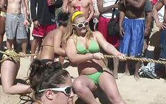 Chleo has fun at the Spring Break Beach Party - movie 5 - 3