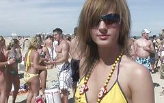 Chleo has fun at the Spring Break Beach Party - movie 5 - 4