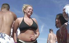 Reneta has fun at the Spring Break Beach Party - movie 8 - 3