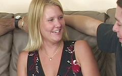 Katrina is a horny MILF keen to be pounded hard by two meaty cocks together - movie 5 - 2