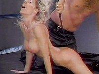 Blonde submissive gets spanked and teased on her huge tits and nice ass - movie 18 - 7