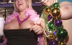 Martha flashes her tits during Mardi Gras festivities - movie 8 - 6