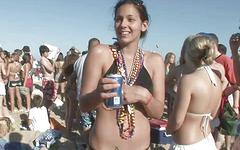 Wendy is having a fun time on South Padre Island join background