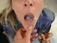 Marie Madison can't keep cum out of her mout - movie 2 - 6