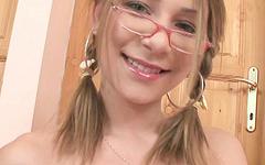 Watch Now - Rachel evans wears glasses while having sex