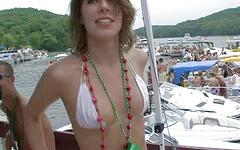 Marta is a naked girl on the boat - movie 4 - 6