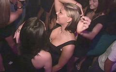 Some sexy ladies at a club show off their hot bodies for the cameras - movie 2 - 6