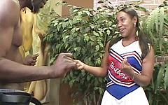 Watch Now - Nikole richie heard about the big ass black cheerleader search