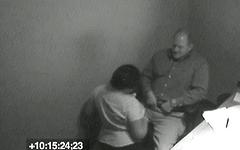 Watch Now - Sharon gets caught being sexual on the security cam