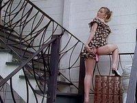 Roxanne Blaze takes dick on the stairwell - movie 3 - 5