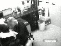 Ingrid gets caught on the security cam - movie 3 - 3