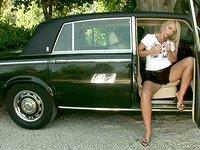 Ines Cudna is turned on by luxury cars - movie 3 - 3