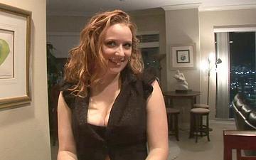 Download This redhead can't stop flashing her tits