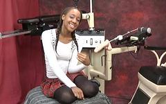 Watch Now - Monicka jaymes enjoys her first experience with a sex machine