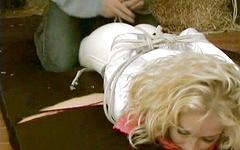 Pretty Blonde enjoys the art of bondage - movie 8 - 5