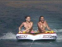 Renee Perez goes tubing and falls - movie 11 - 2