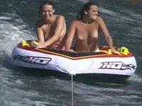 Renee Perez goes tubing and falls - movie 11 - 3