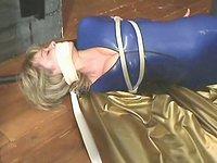 Dani Close is bound and wearing rubber - movie 7 - 5