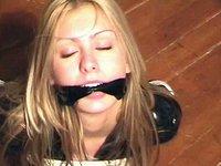 Trin Marketta is bound and wearing rubber - movie 8 - 5