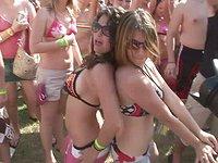 Amateur party girls get freaky out in public as they drink and dance - movie 2 - 4