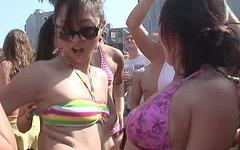 Amateur party girls get freaky out in public as they drink and dance - movie 2 - 6