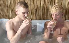 Watch Now - Ryan lancaster and brad taylor bareback fuck in whirlpool spa