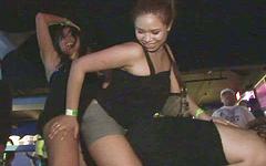 Amateur college party girls drink and dance in night club and get wild - movie 4 - 5